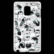Coque Samsung Galaxy Note Edge Multi visages