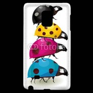 Coque Samsung Galaxy Note Edge Pile de coccinelles