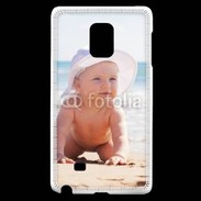 Coque Samsung Galaxy Note Edge Bébé à la plage