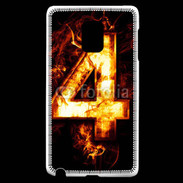 Coque Samsung Galaxy Note Edge Quatre en feu