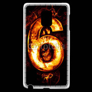 Coque Samsung Galaxy Note Edge Six en feu