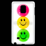 Coque Samsung Galaxy Note Edge Smiley colorés 10