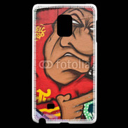 Coque Samsung Galaxy Note Edge Graffiti personnage antipathique