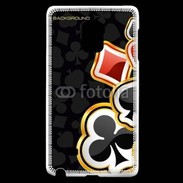 Coque Samsung Galaxy Note Edge Carte de poker