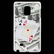 Coque Samsung Galaxy Note Edge Paire d'as au poker 2