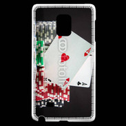Coque Samsung Galaxy Note Edge Paire d'as au poker 6