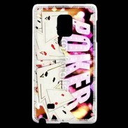 Coque Samsung Galaxy Note Edge Poker and fire 1