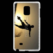 Coque Samsung Galaxy Note Edge beach soccer couché du soleil