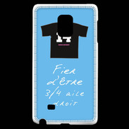Coque Samsung Galaxy Note Edge 3/4 aile droit Bonus offensif-défensif Bleu 2