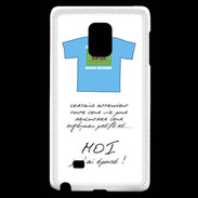 Coque Samsung Galaxy Note Edge Moi je l'ai épousé Bonus offensif-défensif Blanc 2