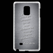 Coque Samsung Galaxy Note Edge Gens attrayants Noir Citation Oscar Wilde