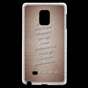 Coque Samsung Galaxy Note Edge Gens attrayants Rouge Citation Oscar Wilde