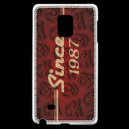 Coque Samsung Galaxy Note Edge Since crane rouge 1987