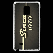 Coque Samsung Galaxy Note Edge Since 1979 gris