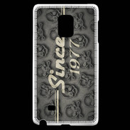Coque Samsung Galaxy Note Edge Since crane gris 1977