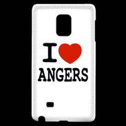 Coque Samsung Galaxy Note Edge I love Angers