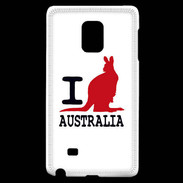 Coque Samsung Galaxy Note Edge I love Australia 2