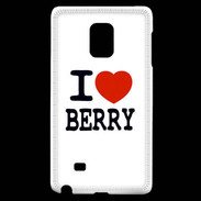 Coque Samsung Galaxy Note Edge I love Berry