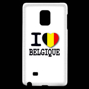 Coque Samsung Galaxy Note Edge I love Belgique 2
