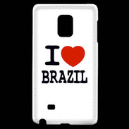 Coque Samsung Galaxy Note Edge I love Brazil
