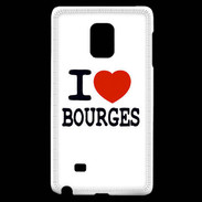 Coque Samsung Galaxy Note Edge I love Bourges