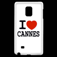 Coque Samsung Galaxy Note Edge I love Cannes