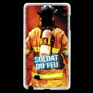 Coque Samsung Galaxy Note Edge Soldat du Feu ZG