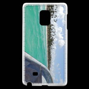 Coque Samsung Galaxy Note Edge Bord de plage en bateau