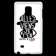 Coque Samsung Galaxy Note Edge Adishatz Humour Maine et Loire