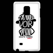 Coque Samsung Galaxy Note Edge Adishatz Humour Haute Saone