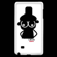 Coque Samsung Galaxy Note Edge Adishatz Humour Loche