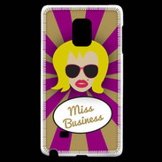 Coque Samsung Galaxy Note Edge Miss business Blonde