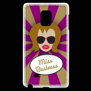 Coque Samsung Galaxy Note Edge Miss business Rousse