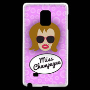 Coque Samsung Galaxy Note Edge Miss Champagne Rousse