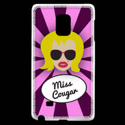Coque Samsung Galaxy Note Edge Miss Cougar Blonde