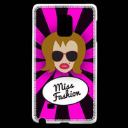 Coque Samsung Galaxy Note Edge Miss Fashion Rousse