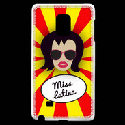 Coque Samsung Galaxy Note Edge Miss Latina Brune