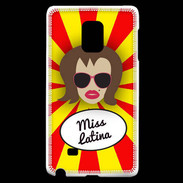 Coque Samsung Galaxy Note Edge Miss Latina Chatain