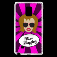 Coque Samsung Galaxy Note Edge Miss Shopping Rousse