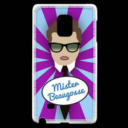 Coque Samsung Galaxy Note Edge Mister Beau gosse Chatain