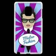 Coque Samsung Galaxy Note Edge Mister Fashion Brun