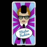 Coque Samsung Galaxy Note Edge Mister Fashion Roux