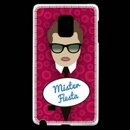 Coque Samsung Galaxy Note Edge Mister Fiesta Chatain