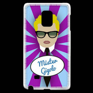 Coque Samsung Galaxy Note Edge Mister Gigolo Blond