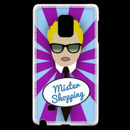 Coque Samsung Galaxy Note Edge Mister Shopping Blond