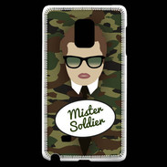 Coque Samsung Galaxy Note Edge Mister Soldier Chatain