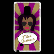 Coque Samsung Galaxy Note Edge Miss business Black