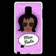 Coque Samsung Galaxy Note Edge Miss Fiesta Black