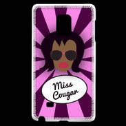 Coque Samsung Galaxy Note Edge Miss Cougar Black