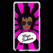Coque Samsung Galaxy Note Edge Miss Fashion Black